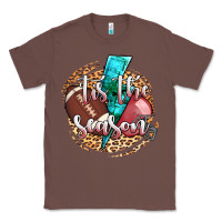 Chestnut tis the season football helmet Classic Tee - AdoDesignShop