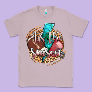 Tis The Season Football Helmet Classic Tee Designed By Adodesignshop