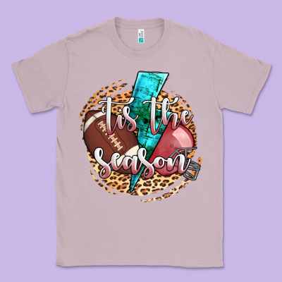 Tis The Season Football Helmet Classic Tee Designed By Adodesignshop