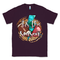 Plum tis the season football helmet Classic Tee - AdoDesignShop