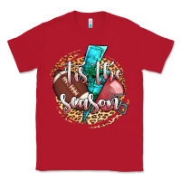 Red tis the season football helmet Classic Tee - AdoDesignShop