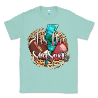 Seafoam tis the season football helmet Classic Tee - AdoDesignShop