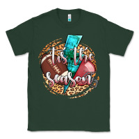 Sports Green tis the season football helmet Classic Tee - AdoDesignShop