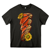 Asphalt sport basketball lightning bolt Heavy Core Tee - texasbilliewilder