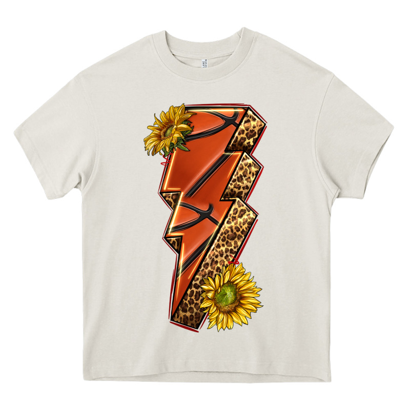 Sport Basketball Lightning Bolt Heavy Core Tee by texasbilliewilder | Teevron