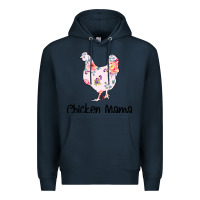 Navy Chicken Mama Premium Hoodie - Bettercallsaul