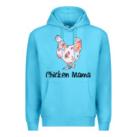 Ocean Blue Chicken Mama Premium Hoodie - Bettercallsaul