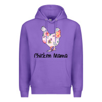 Purple Chicken Mama Premium Hoodie - Bettercallsaul