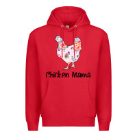 Red Chicken Mama Premium Hoodie - Bettercallsaul
