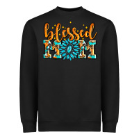 Black blessed mom with gemstone Heavyweight Sweatshirt - AdoDesignShop