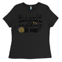 Black be kind Ladies Tee - Unal Design