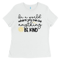White be kind Ladies Tee - Unal Design