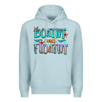 Blue Mist boatin' and floatin' Premium Hoodie - JahusDesignShop