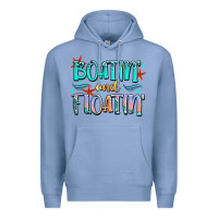 Colony Blue boatin' and floatin' Premium Hoodie - JahusDesignShop