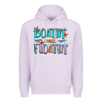 Lilac boatin' and floatin' Premium Hoodie - JahusDesignShop