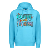 Ocean Blue boatin' and floatin' Premium Hoodie - JahusDesignShop