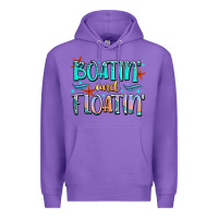 Purple boatin' and floatin' Premium Hoodie - JahusDesignShop
