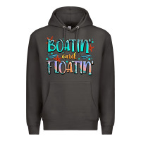 Smoke boatin' and floatin' Premium Hoodie - JahusDesignShop