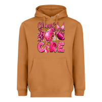 Meerkat cheer for the cure breast cancer Heavyweight Hoodie - LillyAllenDesigns