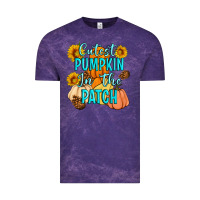 Cloud Purple Cutest Pumpkin In The Patch Vintage Tee - Artiststas