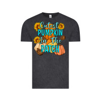 Vintage Black Cutest Pumpkin In The Patch Vintage Tee - Artiststas