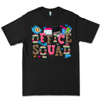 Black office squad Premium Tee - Zillion Design Studio