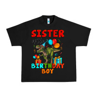 Black sister of the birthday boy t rex Urban Heavy Tee - Artiststas