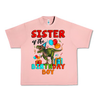 Salmon sister of the birthday boy t rex Urban Heavy Tee - Artiststas