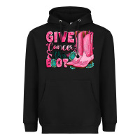 Black give cancer the boot Heavyweight Hoodie - LillyAllenDesigns