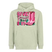 Matcha give cancer the boot Heavyweight Hoodie - LillyAllenDesigns