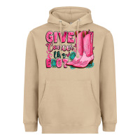 Mushroom give cancer the boot Heavyweight Hoodie - LillyAllenDesigns