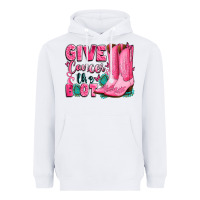White give cancer the boot Heavyweight Hoodie - LillyAllenDesigns