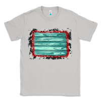 Moon Dust cowhide bandana wood background Classic Tee - AdoDesignShop