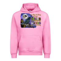 Fuchsia Pink something wicked this way comes Urban Hoodie - CowGirlArtShop