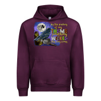 Mauve Wine something wicked this way comes Urban Hoodie - CowGirlArtShop