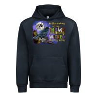 Navy something wicked this way comes Urban Hoodie - CowGirlArtShop