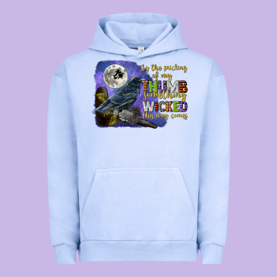 Something Wicked This Way Comes Urban Hoodie Designed By Cowgirlartshop