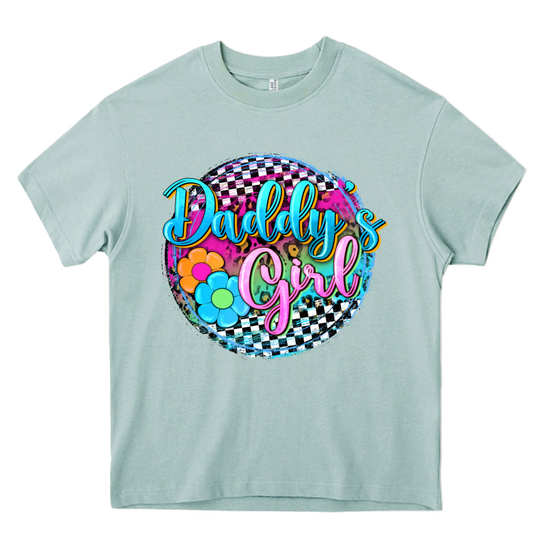 Daddy's Girl Heavy Core Tee by Zillion Design Studio | Teevron