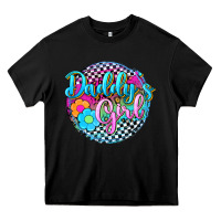 Black daddy's girl Heavy Core Tee - Zillion Design Studio