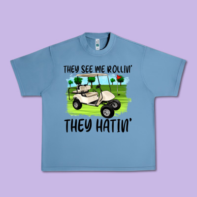 They See Me Rollin' They Hattin' Urban Heavy Tee Designed By Artiststas
