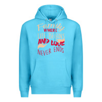 Ocean Blue Family Premium Hoodie - Bettercallsaul