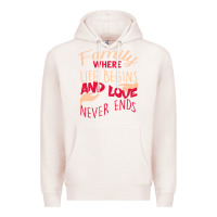 Pale Pink Family Premium Hoodie - Bettercallsaul