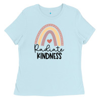 Baby Blue kindness Ladies Tee - Unal Design