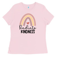 Bubblegum Pink kindness Ladies Tee - Unal Design