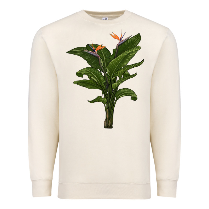 The Bird Of Paradise Premium Sweatshirt by LillyAllenDesigns | Teevron