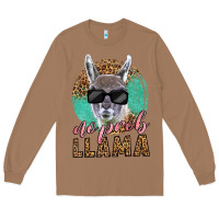 Western No Prob Llama Long Sleeve Tee | Teevron
