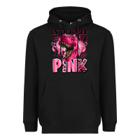 Black in october we wear pink dinosaur Heavyweight Hoodie - LillyAllenDesigns