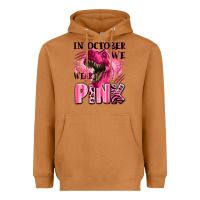 Meerkat in october we wear pink dinosaur Heavyweight Hoodie - LillyAllenDesigns