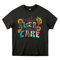 Asphalt spoiler alert i don't care Heavy Core Tee - Zillion Design Studio