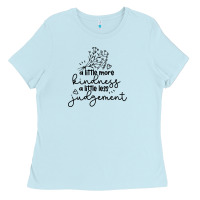 Baby Blue kindness Ladies Tee - Unal Design